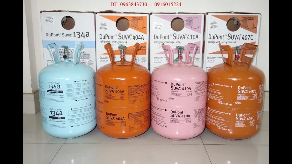 GAS LẠNH DUPONT SUVA R407C - Vật tư điện lạnh